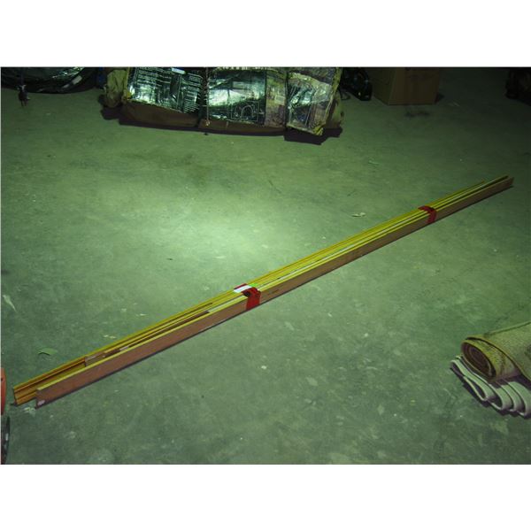WOODEN MOULDING OR TRIM (95-112 IN LONG)