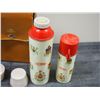 Image 2 : (2) VINTAGE CENTENNIAL THERMOS PLUS THERMOS CASE