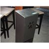 Image 5 : 3 CHAIRS (ROUGH SHAPE) PLUS SMALL STORAGE CABINET