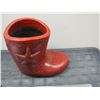 Image 2 : LONESTAR COWBOY BOOT ORNAMENT FROM TEXAS (15 X 17 IN LONG) (FLOWER POT?)