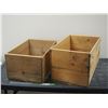 Image 7 : 2X THE MONEY/ WOODEN CRATES (1 BARLETT, 1 APPLE CRATE)