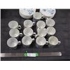 Image 3 : BLUE IVY ROYAL KNIGHT IRONSTONE CUP & SAUCERS (17 SAUCERS 13 CUPS)