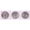 Image 2 : Lot of 1922-1924 $1 Peace Silver Dollar Coins
