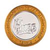 Image 1 : .999 Fine Silver Osheas Las Vegas, Nevada $10 Limited Edition Gaming Token