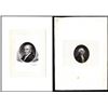 Image 1 : Lot of (2) 1800's Vignette from Original Proof Plates