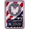 Image 2 : 2018-W $1 Proof American Silver Eagle Coin NGC PF69 Ultra Cameo Congratulations Flag