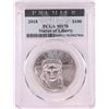 Image 1 : 2018 $100 American Platinum Eagle Coin PCGS MS70