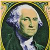 Image 2 : Steve Kaufman (1960-2010) "George Washington" Original Serigraph On Canvas