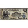 Image 1 : 1902 PB $20 First NB of Washington, New Jersey CH# 860 National Currency Note