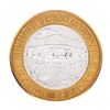 Image 2 : .999 Fine Silver Edgewater Laughlin, Nevada $10 Limited Edition Gaming Token