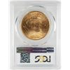 Image 2 : 1924 $20 St. Gaudens Double Eagle Gold Coin PCGS MS65