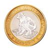 Image 1 : .999 Fine Silver Gold Strike Jean, Nevada $10 Limited Edition Casino Gaming Token