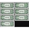 Image 2 : Lot of (7) Consecutive 1935F $1 Silver Certificate Notes