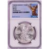 Image 1 : 1984Mo Mexico 1 Onza Libertad Silver Coin NGC MS66
