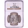 Image 1 : 1886 $1 Morgan Silver Dollar Coin NGC MS64