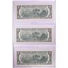 Image 2 : Lot of (3) 2003A $2 Colorized Overprint Federal Reserve Notes in Cases