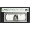 Image 1 : 1929 10 Unit American Bank Note Co. "Test Note" PMG Gem Uncirculated 66EPQ