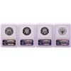 Image 2 : 2014 50th Anniversary Kennedy Half Dollar (4) Coin Set NGC PF70/SP70