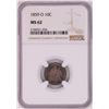 Image 1 : 1859-O Seated Liberty Dime Coin NGC MS62