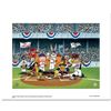 Image 1 : Looney Tunes "Line Up At The Plate (Indians)" Limited Edition Giclee