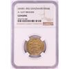 Image 1 : AH451-492 Ghaznavid Dinar A-1637 Ibrahim Gold Coin NGC Genuine