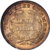 Image 4 : 1844 Seated Liberty Half Dime Coin Arrows PCGS MS67 CAC Amazing Toning
