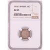 Image 1 : 1916-S Barber Dime Coin NGC AU55