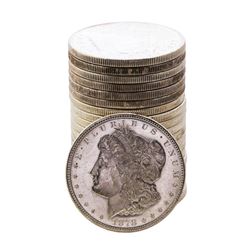 Roll of (20) Brilliant Uncirculated 1878-S $1 Morgan Silver Dollar Coins