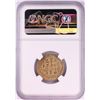 Image 2 : AH451-492 Ghaznavid Dinar A-1637 Ibrahim Gold Coin NGC Genuine
