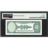 Image 2 : 1929 10 Unit American Bank Note Co. "Test Note" PMG Gem Uncirculated 66EPQ