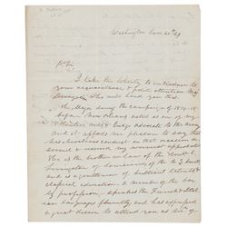 Andrew Jackson Letter Signed