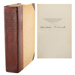 Theodore Roosevelt Signed Book