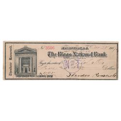 Theodore Roosevelt Signed Check