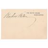 Image 1 : Woodrow Wilson Signed White House Card