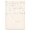 Image 2 : Jacqueline Kennedy Autograph Letter Signed