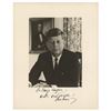 Image 1 : John F. Kennedy Signed Photograph