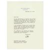 Image 1 : Richard Nixon Typed Letter Signed