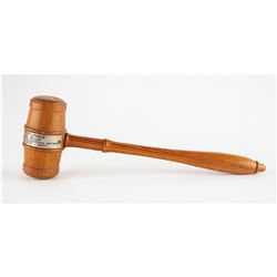 White House 1927 Wood Gavel