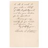 Image 2 : Chester A. Arthur Letter Signed