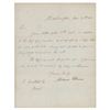 Image 1 : Millard Fillmore Autograph Letter Signed and Letter Signed