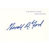 Image 2 : Gerald and Betty Ford (3) Signed Mock White House Cards
