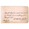 Image 1 : William McKinley Autograph Quote Signed