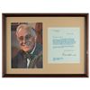 Franklin D. Roosevelt Typed Letter Signed