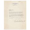 Franklin D. Roosevelt Typed Letter Signed