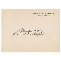 William H. Taft Signature