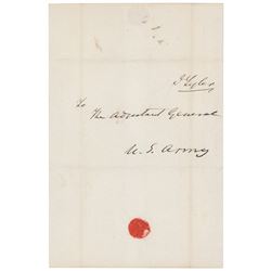 John Tyler Hand-addressed Free Frank