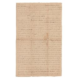 Northwest Territory: Francis Vigo Document Signed