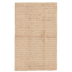 Northwest Territory: Francis Vigo Document Signed