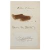 Image 8 : 1863 Autograph Album with Over 200 U.S. Political and Military Signatures