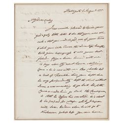 John Jacob Astor Autograph Letter Signed